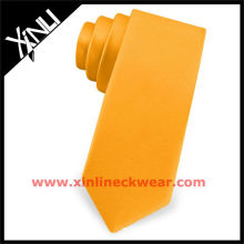 2013 neue Großhandel dünne Krawatten Orange Tie